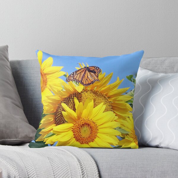 Item preview, Sunflower Bouquet And Monarch designed and sold by Deb Oppermann.