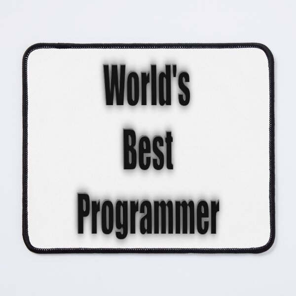 Item preview, World's Best Programer designed and sold by The Happiness Market .
