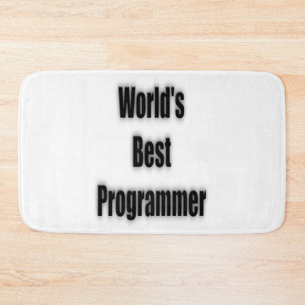 Item preview, World's Best Programer designed and sold by The Happiness Market .