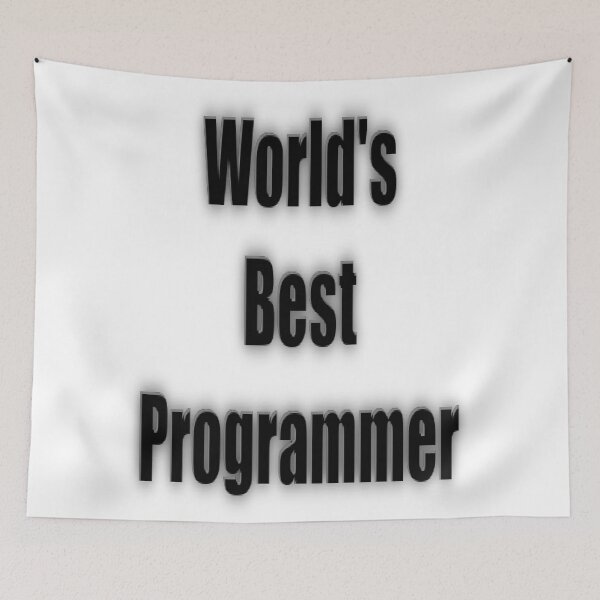Item preview, World's Best Programer designed and sold by The Happiness Market .