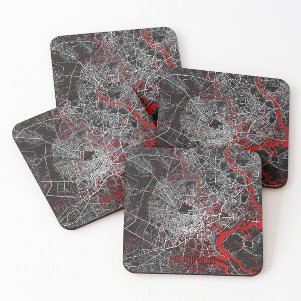 Item preview, Ho Chi Minh City Map of Vietnam - Oriental designed and sold by deMAP.