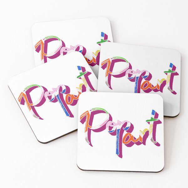 Item preview, Typographic Popart and acrylic designed and sold by alwaysforart.