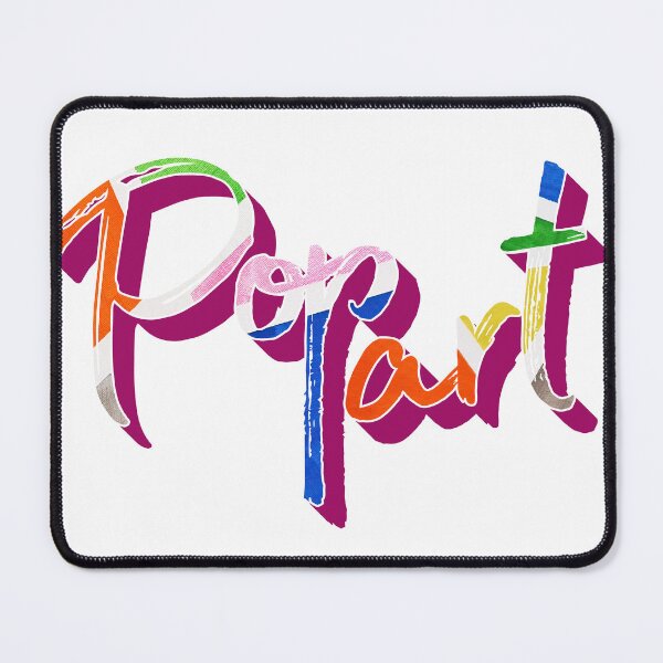 Item preview, Typographic Popart and acrylic designed and sold by alwaysforart.
