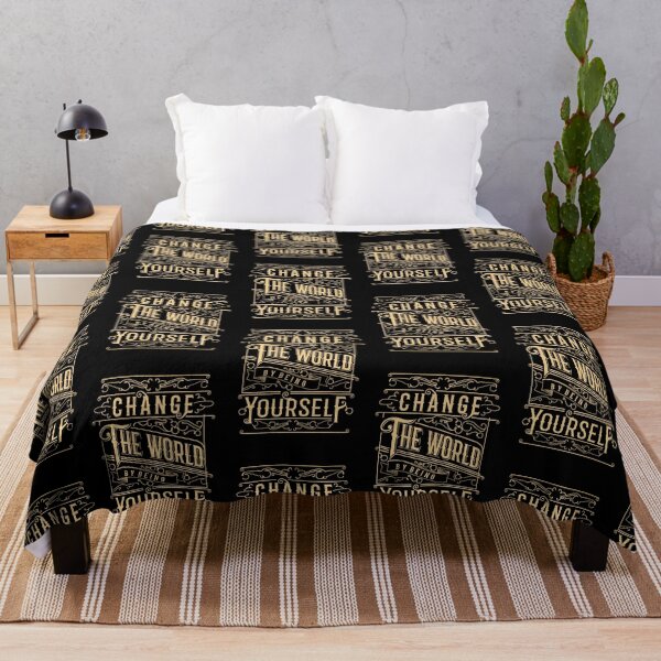 Item preview, Change The World By Being Yourself designed and sold by OrbiTelArt.