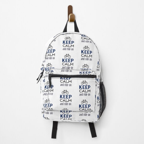 Item preview, Keep Calm And Ride On (blue) designed and sold by raineOn.