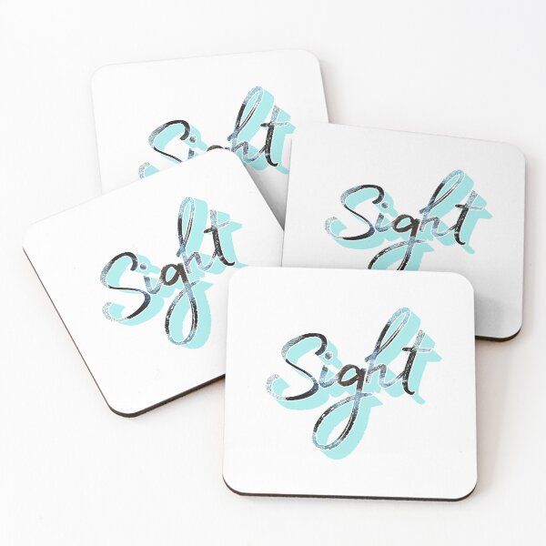 Item preview, Typographic Sight and acrylic designed and sold by alwaysforart.