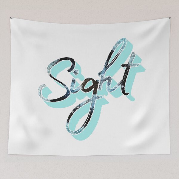 Item preview, Typographic Sight and acrylic designed and sold by alwaysforart.