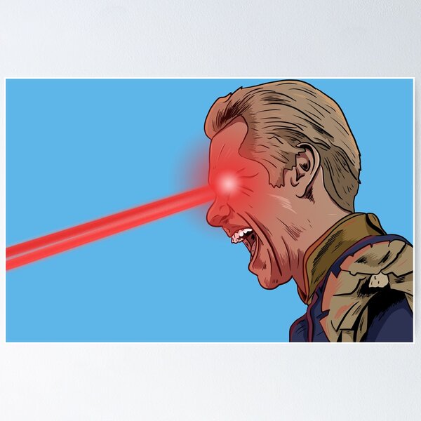 Item preview, Homelander Laser Eyes designed and sold by blacksnowcomics.