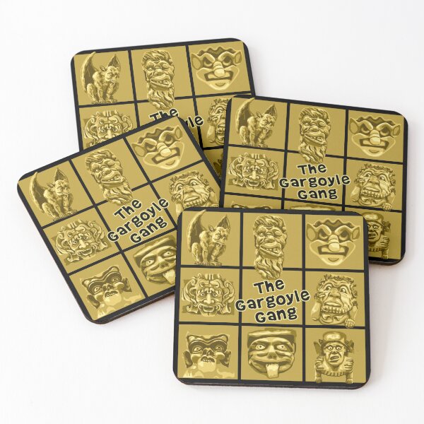 Item preview, The Golden Gargoyle Gang designed and sold by Unhinged Heather.
