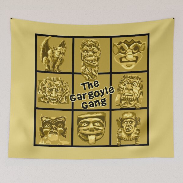 Item preview, The Golden Gargoyle Gang designed and sold by Unhinged Heather.