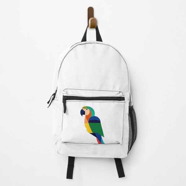 Item preview, Colorful Macaw in Geometric Style, Aesthetic designed and sold by MinimalistHaven.
