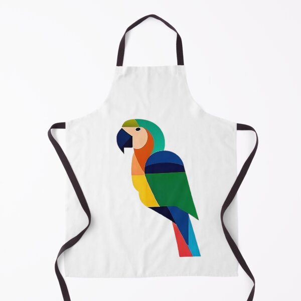 Item preview, Colorful Macaw in Geometric Style, Aesthetic designed and sold by MinimalistHaven.