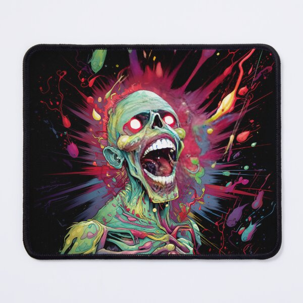 Item preview, Colorful Zombie in a Sea of Paint designed and sold by Toph Moses.