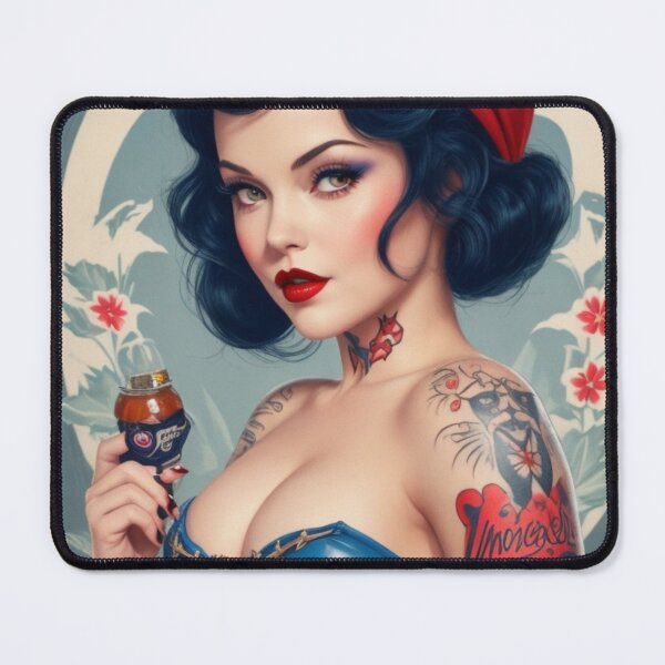Artikelvorschau, Grimms Schneewittchen-Pin-up entworfen und verkauft von Nightside-x.