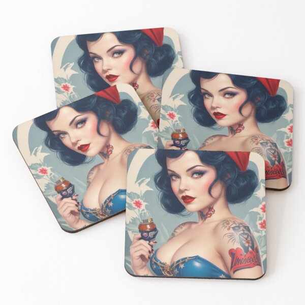 Item preview, Grimm's Snow White Pin-up designed and sold by Nightside-x.