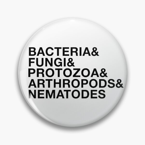 Item preview, Soil Food Web Ampersand ("And" Design) Black Text designed and sold by SethMakesArt.