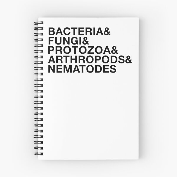 Item preview, Soil Food Web Ampersand ("And" Design) Black Text designed and sold by SethMakesArt.