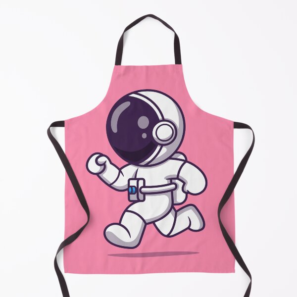 Item preview, Cute Astronaut Wearing suit and running Hand Cartoon Icon designed and sold by hjian8219.