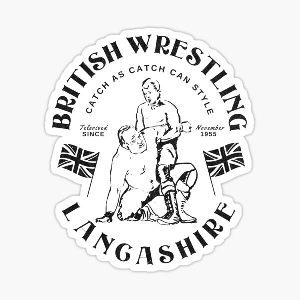 Item preview, British Wrestling Catch as Catch Can Style - Lancashire designed and sold by The Masked Designer.