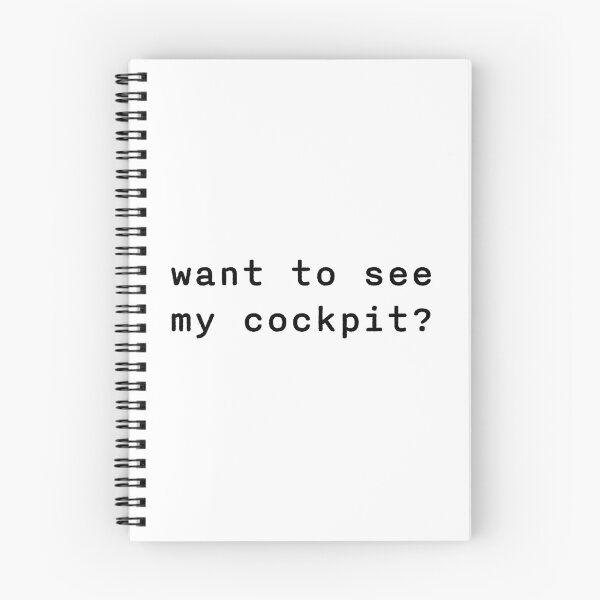 Item preview, Want to see my cockpit in black designed and sold by disgracedtees.