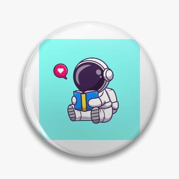 Item preview, AstroFit: Cute Astronaut reading book designed and sold by hjian8219.