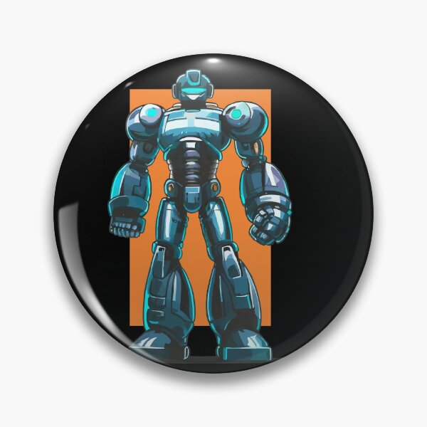 Item preview, Robot, Blue, Man, Mega, Japan, #3 designed and sold by MarcioCellos.