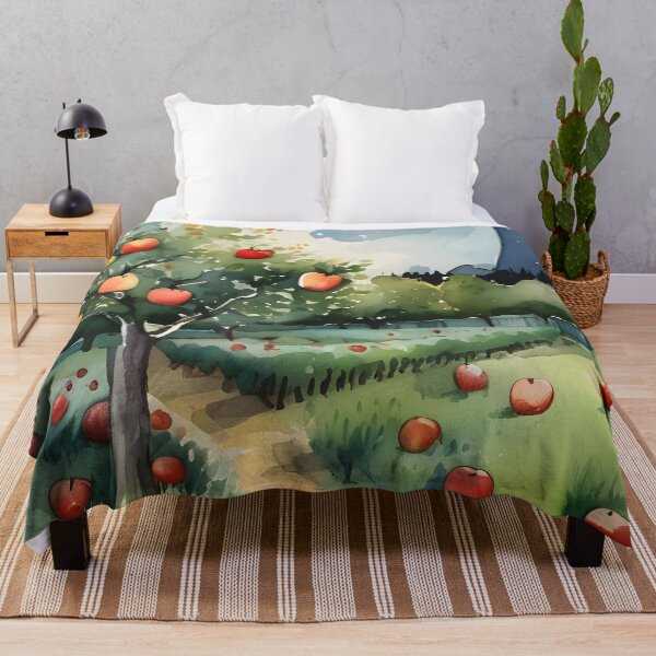 Item preview, Apple Orchard Under the Moon designed and sold by CAutumnTrapp.