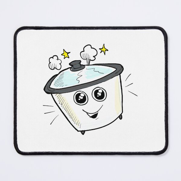 Item preview, Happy lil rice cooker designed and sold by johnnybuzt.