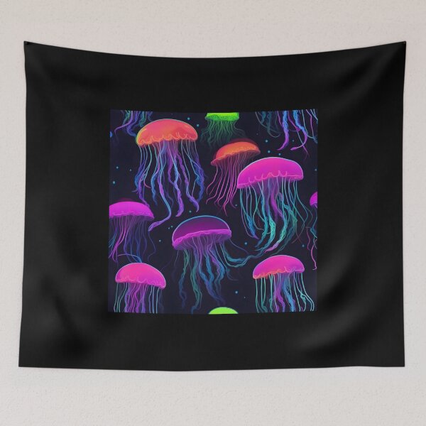 Item preview, Neon jellyfish 2 designed and sold by lori189.