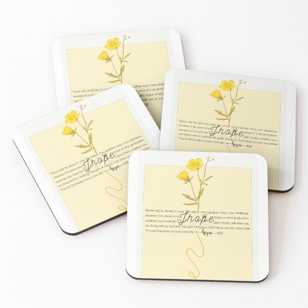 Item preview, BTS Jhope / Hoseok Birth Flower Series + Motivational Quotes designed and sold by Gotspringdayluv.