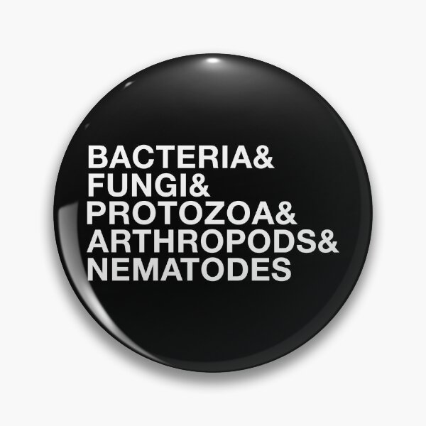 Item preview, Soil Food Web Ampersand ("And" Design) White Text designed and sold by SethMakesArt.