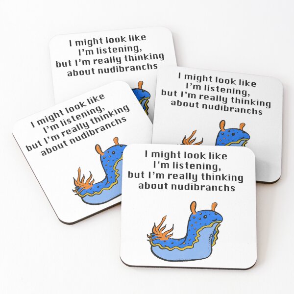 Item preview, Thinking About Nudibranchs (enlarged image) designed and sold by Brydenophyte.