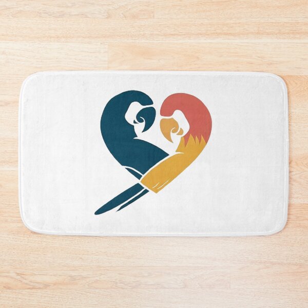 Item preview, Heart Shaped Macaws, Aesthetic designed and sold by MinimalistHaven.
