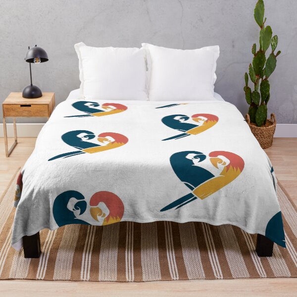 Item preview, Heart Shaped Macaws, Aesthetic designed and sold by MinimalistHaven.