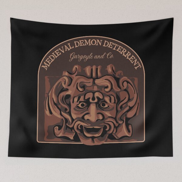 Item preview, Gargoyle and Co. Medieval Demon Deterrent designed and sold by Unhinged Heather.