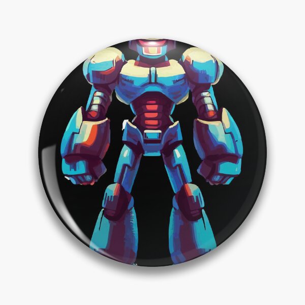 Item preview, Robot, Blue, Man, Mega, Japan, #4 designed and sold by MarcioCellos.
