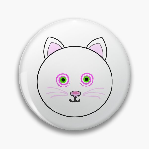 Item preview, Mesmerized Cat Emoji designed and sold by m2inspiration.