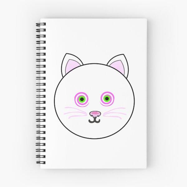 Item preview, Mesmerized Cat Emoji designed and sold by m2inspiration.