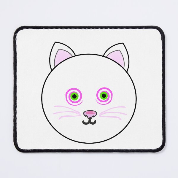 Item preview, Mesmerized Cat Emoji designed and sold by m2inspiration.