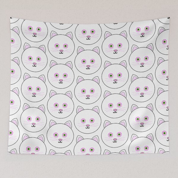Item preview, Mesmerized Cat Emoji designed and sold by m2inspiration.