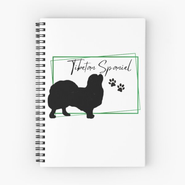 Item preview, Tibetan Spaniel Dog Silhouette with Name  - Green designed and sold by Monica C. Webster.
