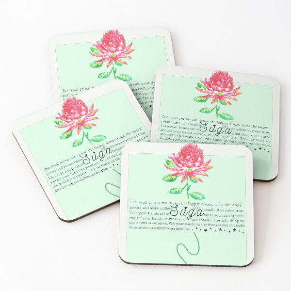 Item preview, BTS Suga / Yoongi Birth Flower Series + Motivational Quotes designed and sold by Gotspringdayluv.