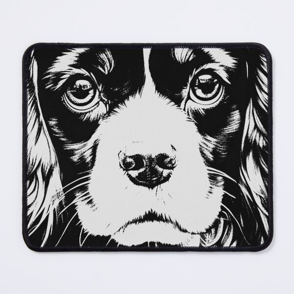 Item preview, Cavalier King Charles T-shirt Art Sticker designed and sold by allthis.