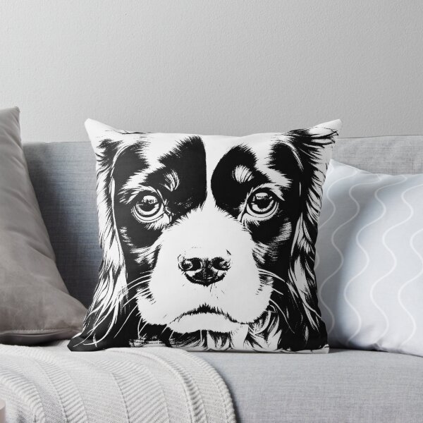 Item preview, Cavalier King Charles T-shirt Art Sticker designed and sold by allthis.
