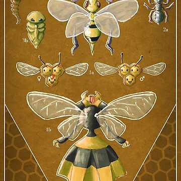 Artwork thumbnail, Pocket Hymenoptera by Daniel Swain Creations