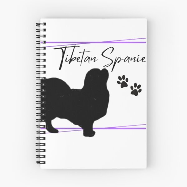 Item preview, Tibetan Spaniel Dog Silhouette with Name  - Purple designed and sold by Monica C. Webster.