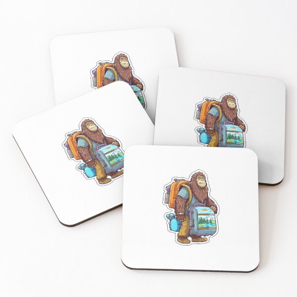 Item preview, Hiking Sasquatch designed and sold by Pobru.