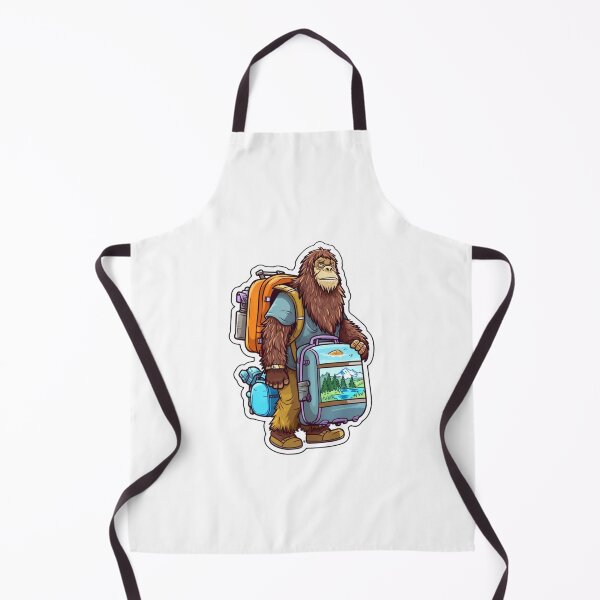 Item preview, Hiking Sasquatch designed and sold by Pobru.