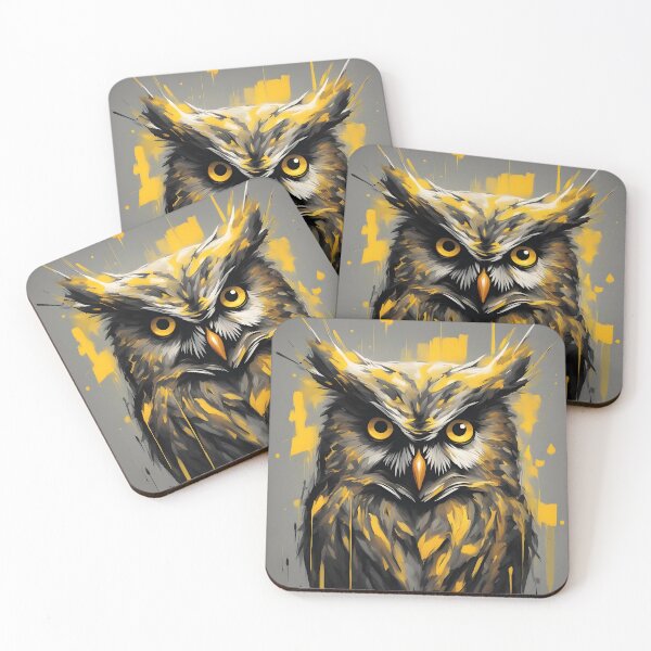 Item preview, Yellow owl designed and sold by lori189.