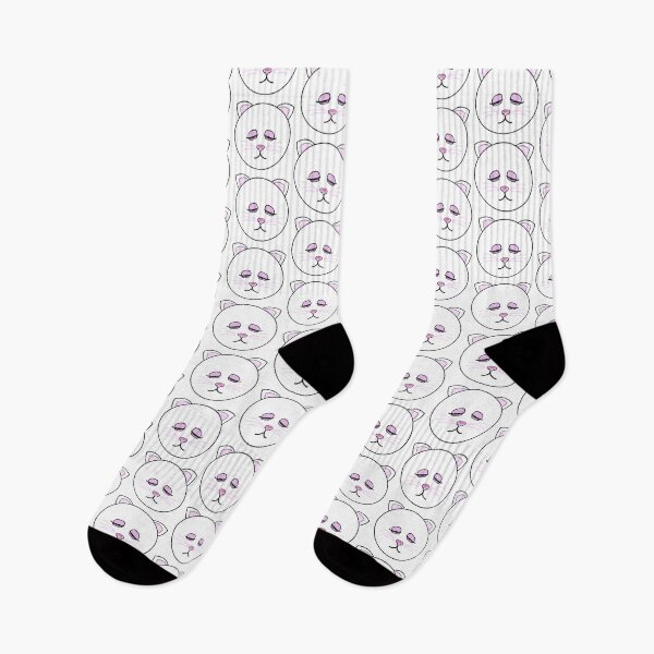 Item preview, Sleepy Cat Emoji designed and sold by m2inspiration.